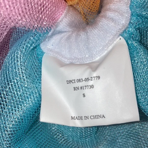 New Rainbow Dog Costume  Size M - Picture 6 of 7